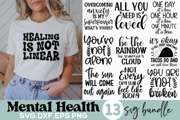 Download Mental Health SVG Bundle - Premium Resources