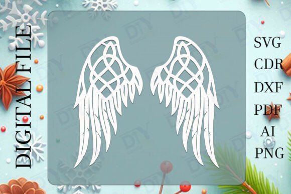 Download Angel Wings DIY Template #17 - Diy Collection